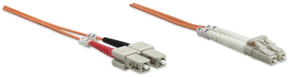 Intellinet 2m LC/SC InfiniBand og fiberoptisk kabel Orange