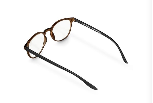 Hama 00096235 glasögon utan styrka Unisex Oval Hel båge Brun
