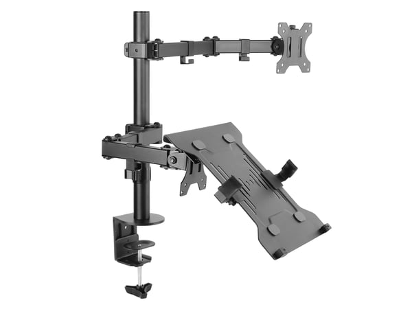 Equip 650119 skærmbeslag og -stativer 81,3 cm (32") Skrivebord Sort