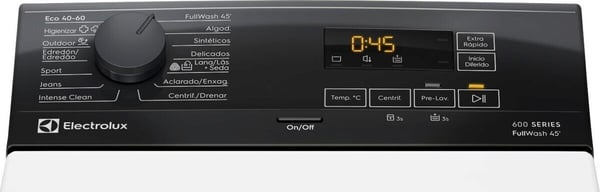 Electrolux ETE6162P1A vaskemaskine Top-indlæsning 6 kg 1200 rpm Hvid