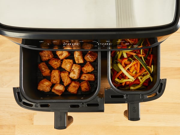 Tefal Dual Easy Fry & Grill 8,3 L Airfryer EY905B