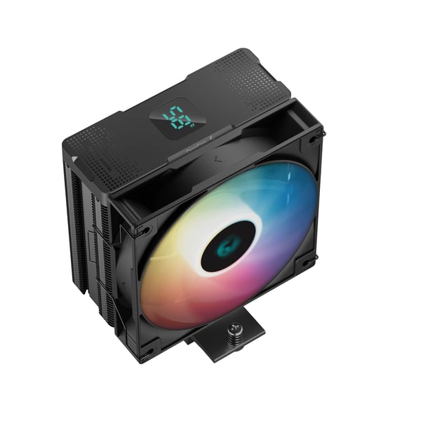 DeepCool AG400 Digital BK ARGB Processor Luftkøler 12 cm Sort 1 stk