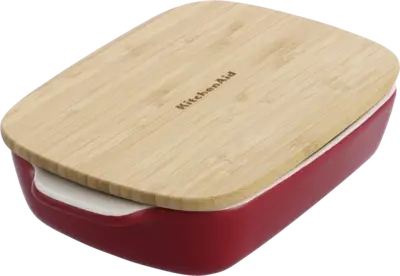 KitchenAid CC006104-001 ugnsform 0,9 l Rektangulär Keramiska Grytfrom