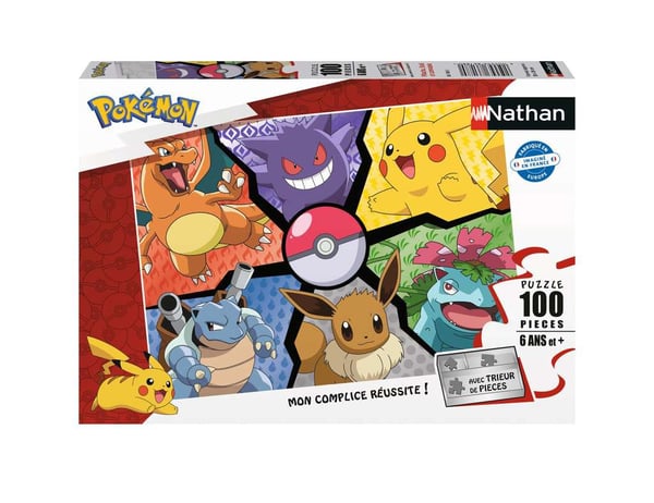 Nathan 86188 puslespil 100 stk