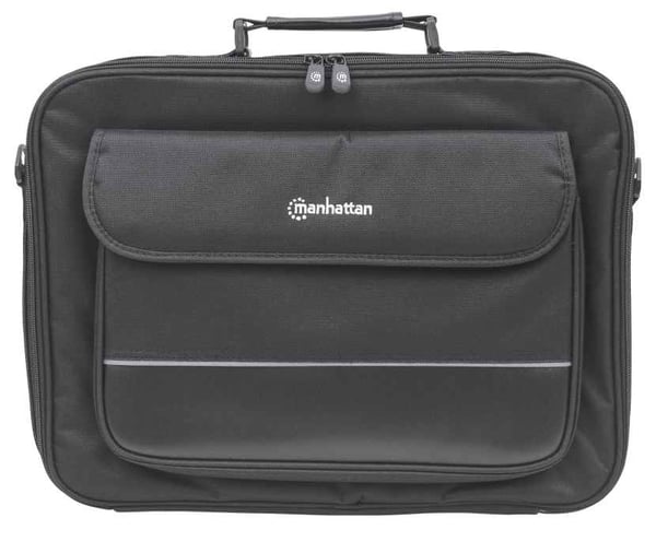 Manhattan 421560 väskor bärbara datorer 43,2 cm (17") Portfölj Svart