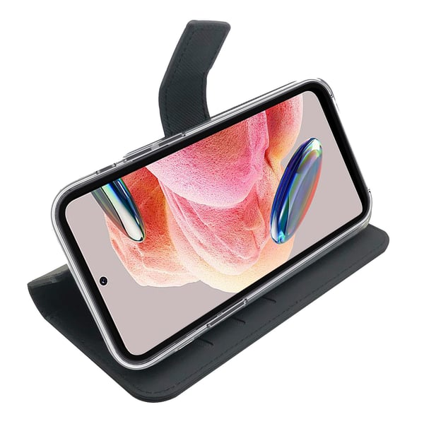 Celly WALLY mobiltelefon etui 16,9 cm (6.67") Tegnebogsetui Sort