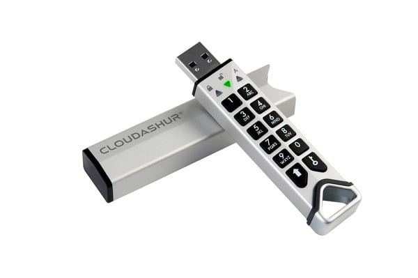 iStorage CloudAshur USB-muisti 0 GB USB A-tyyppi 3.2 Gen 1 (3.1 Gen 1) Hopea