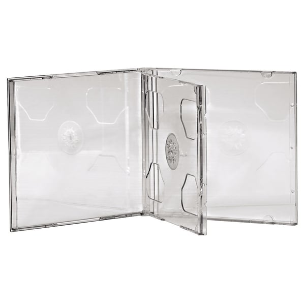 Hama CD Double Jewel Case, Pack 5 2 diskar Transparent
