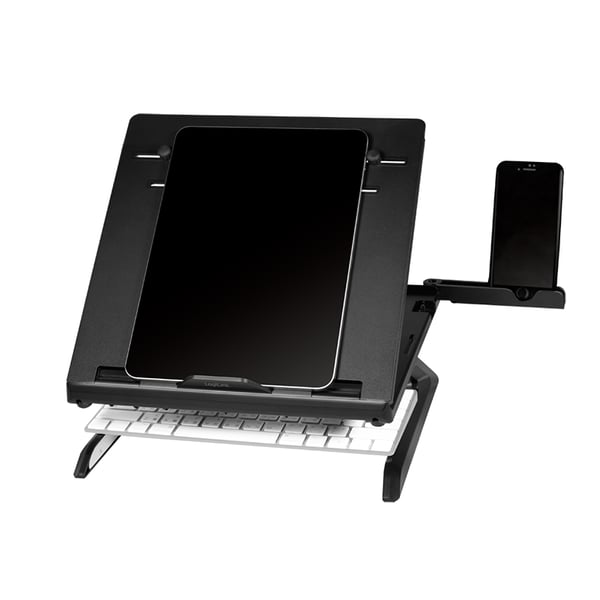 LogiLink AA0133 Ställ för bärbara datorer Ställ till bärbara datorer Svart 40,6 cm (16")