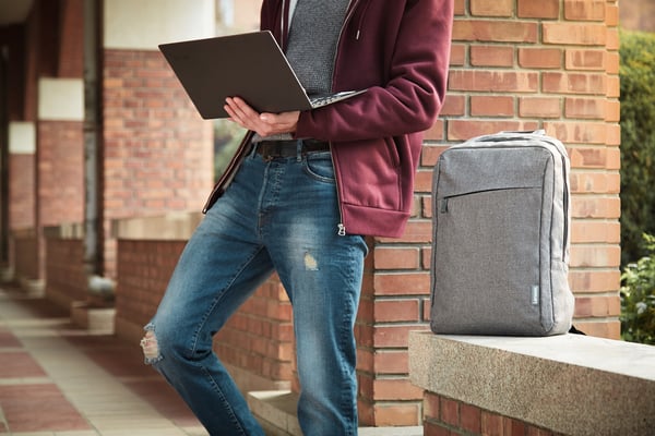 Lenovo B210 39,6 cm (15.6") Ryggsäck Grå