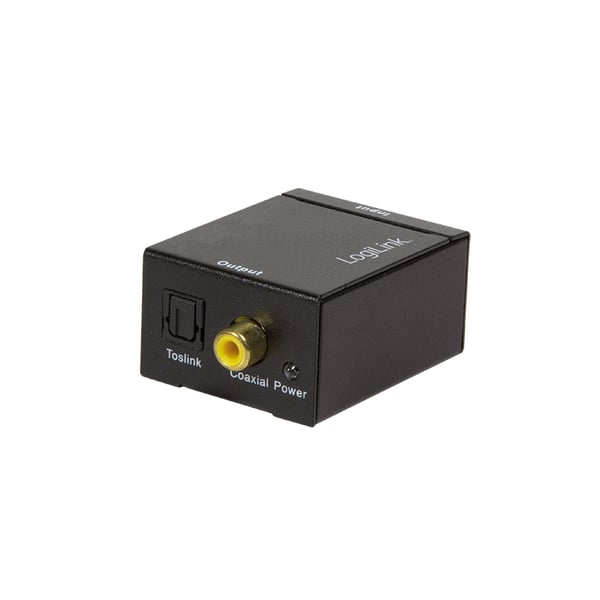 LogiLink CA0102 äänimuunnin Musta