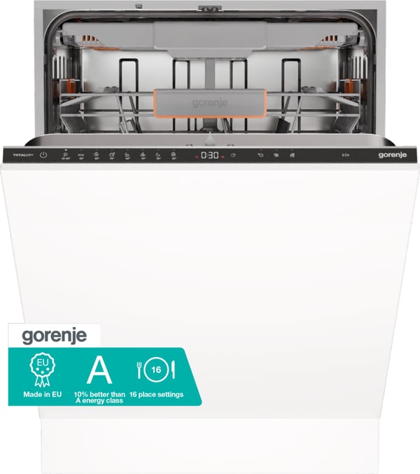 Gorenje GV663A66 Täysin integroitu 16 paikkoja