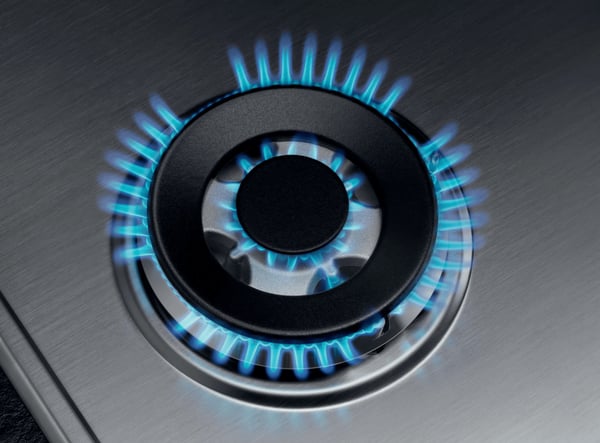 AEG HGB75400SM Rustfrit stål Indbygget 75 cm Gaskomfur 5 zone(s)