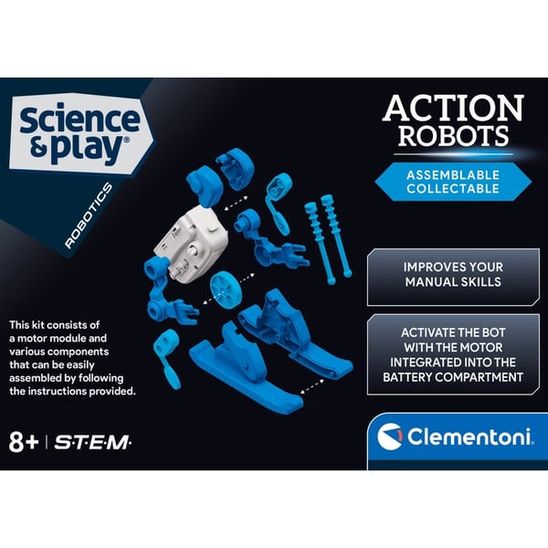 Clementoni Science & Play 75136 underholdningsrobot