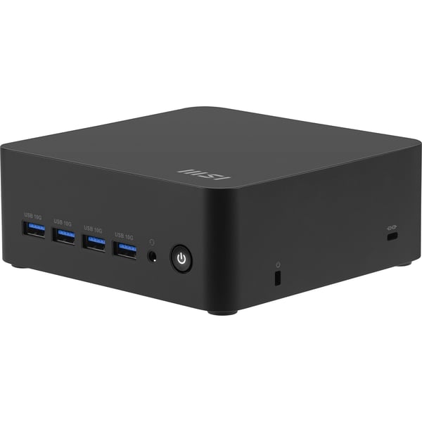 MSI Cubi Z AI 8M-004BEU Terning Sort 8945HS AMD SoC 4,1 GHz Indbyggede højttaler(e)