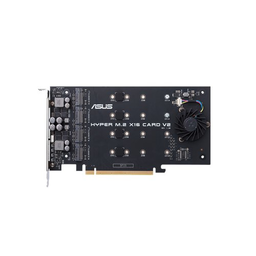 ASUS HYPER M.2 X16 CARD V2 liitäntäkortti/-sovitin Sisäinen