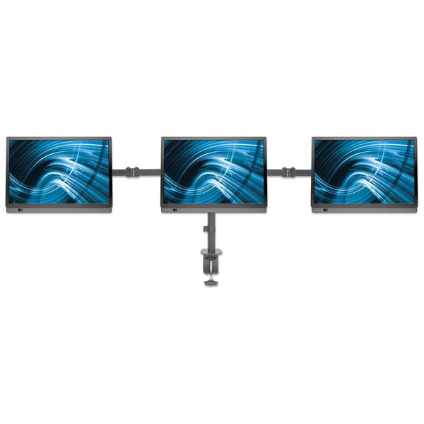 Manhattan 461658 monitorin kiinnike ja jalusta 68,6 cm (27") Vastaanotto Musta