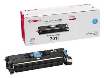 Canon 701L tonerpatron 1 stk Original Blå