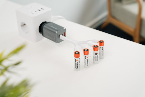 Verbatim 30249 husholdningsbatteri Genopladeligt batteri AA Lithium-Ion (Li-Ion)