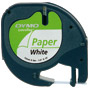 DYMO 12mm LetraTAG Paper tape etikettien kirjoitusnauha