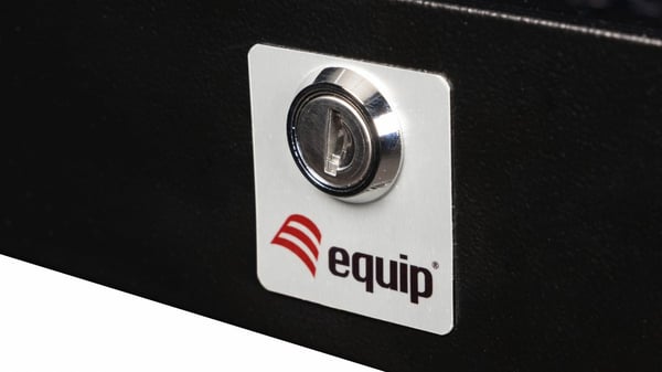 Equip ESF-05-B stativ 2U/3U Vægmonteret stativ Sort