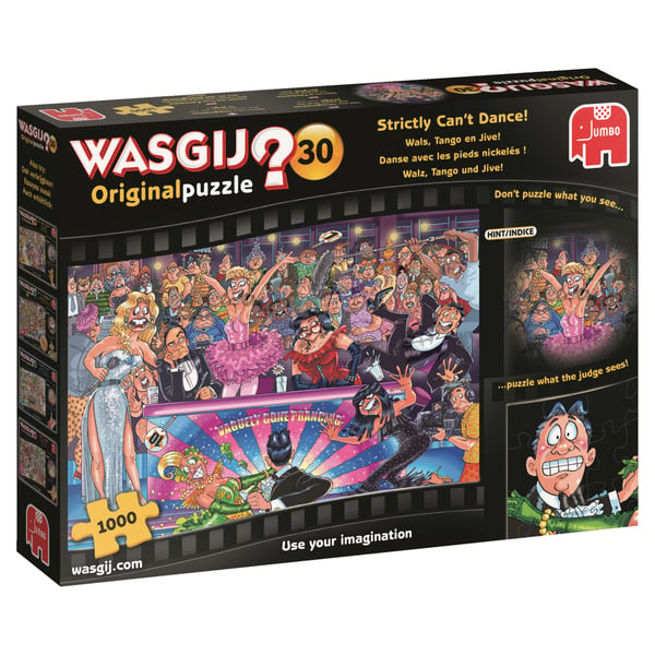 Wasgij Original 30 1000 pcs Puslespil 1000 stk Tegneserier