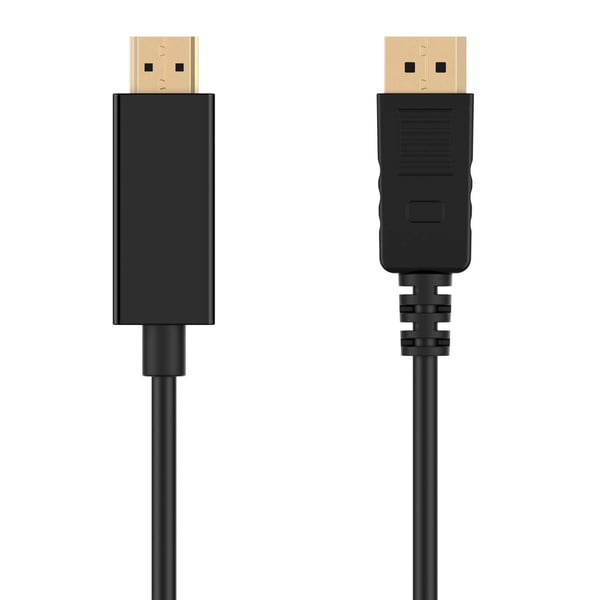 Ewent EC1431 videokabeladapter 1,8 m DisplayPort HDMI Typ A (standard) Svart