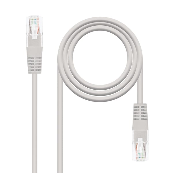 Nanocable 10.20.0120 nätverkskablar Grå 20 m Cat5e U/UTP (UTP)