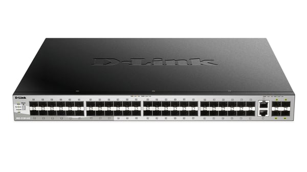 D-Link DGS-3130-54S Hallittu L3 Musta, Harmaa