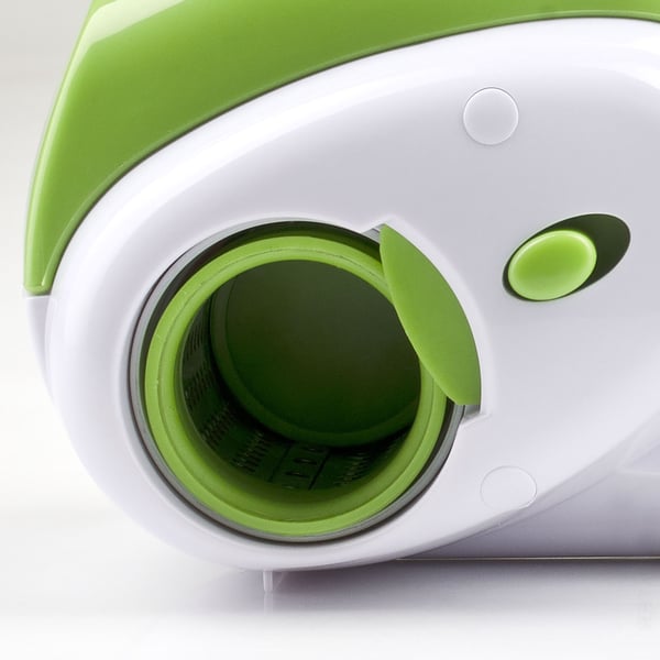 Girmi GT0203 Elektriske rivejern og spiralizer Elektrisk rivejern Plast Grøn, Hvid