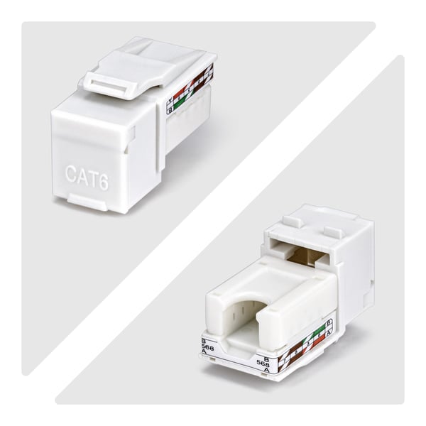 StarTech.com C6KEY110WHE24PK liitinmoduuli