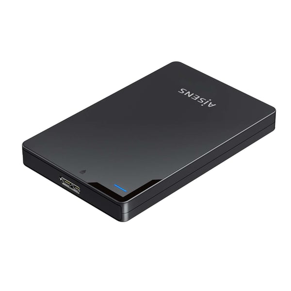 AISENS ASE-2520B Hölje för lagringsenheter HDD-hölje Svart 2.5" USB-ström