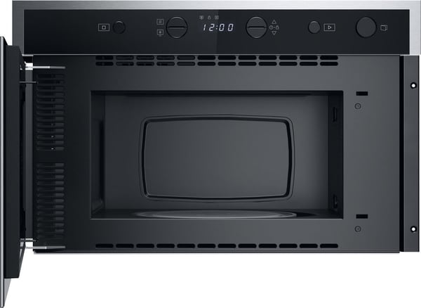 Whirlpool WMN461BXF Sort, Rustfrit stål Solo mikroovn Indbygget 22 L 750 W