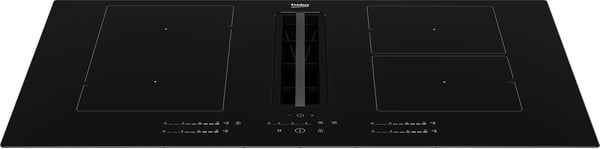 Beko HIXI 84700 UF Sort Indbygget 80 cm Zone induktionskogeplade 4 zone(s) Indbygget hætte