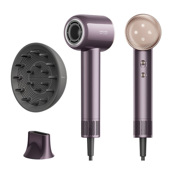 Dreame Glory Combo Purple hiustenkuivain 1600 W Purppura