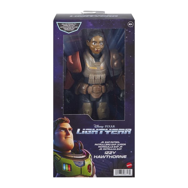 Lightyear Disney and Pixar Large Scale (12-Inch Scale) Jr. ZAP Patrol Izzy Hawthorne Figure