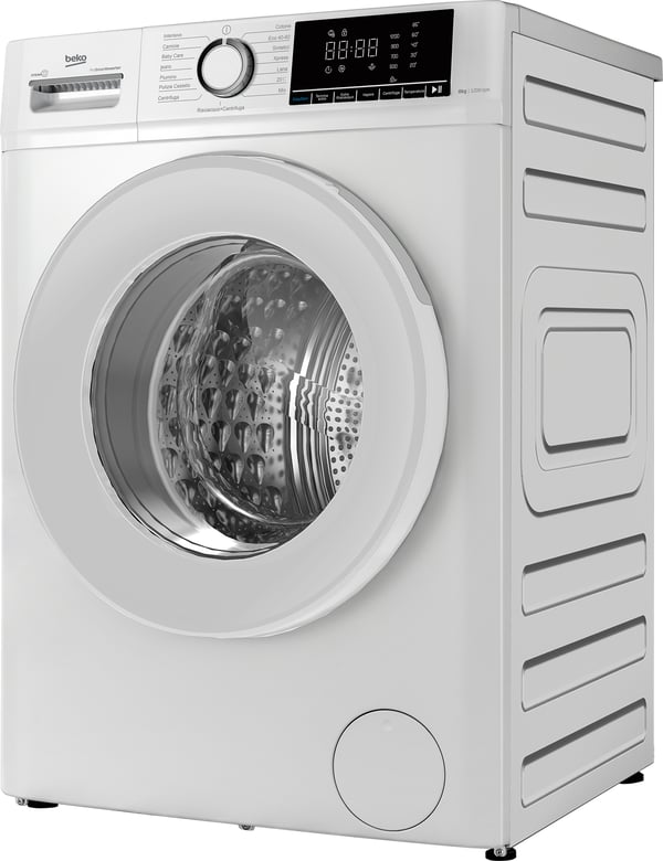 Beko b100 BMX8126DW vaskemaskine Front-læsning 8 kg 1200 rpm Hvid