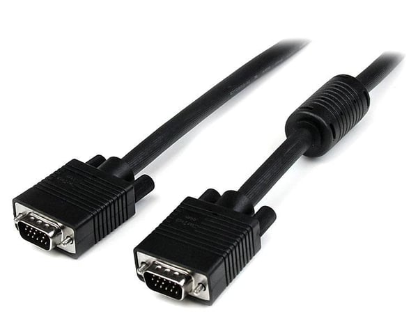 StarTech.com MXTMMHQ2M VGA-kaapeli 2 m VGA (D-Sub) Musta
