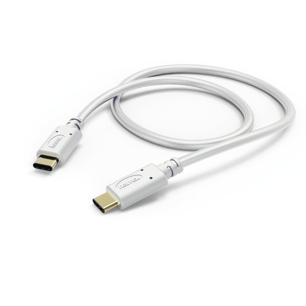 Hama 00183328 USB-kabel USB 2.0 1,5 m USB C 0,48 Gbit/sek. Hvid Hama 00183328 USB-kabel USB 2.0 1,5 m USB C 0,48 Gbit/sek. Hvid