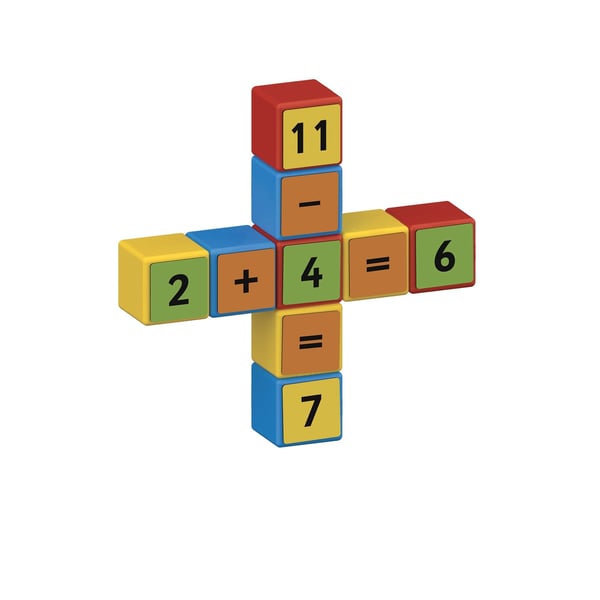 Geomag MagiCube Math Building Recycled Clips