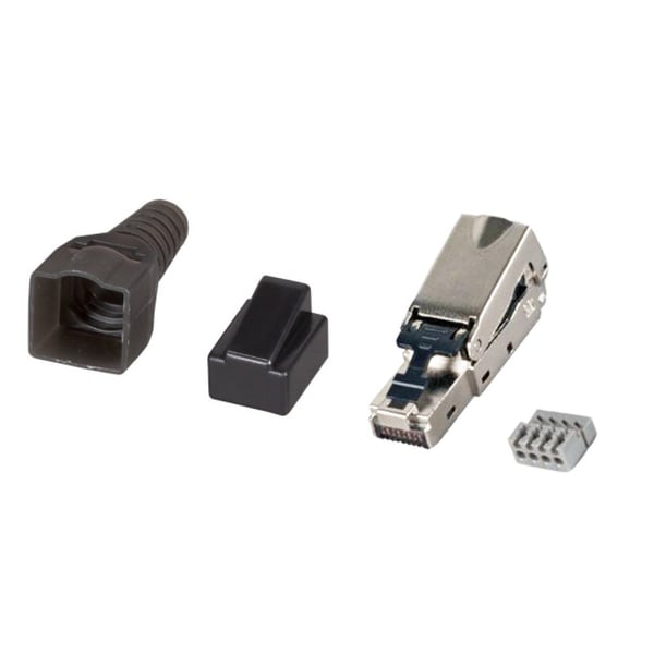 Techly IWP-8P8C-CAT6AS kabel kønsskifter RJ-45 Sølv