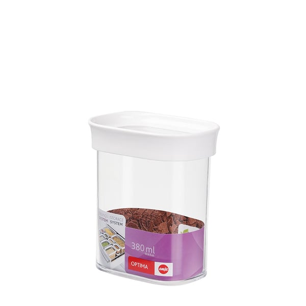 EMSA 513555 enhed til madopbevaring Rektangulær Kasse 0,38 L Transparent, Hvid