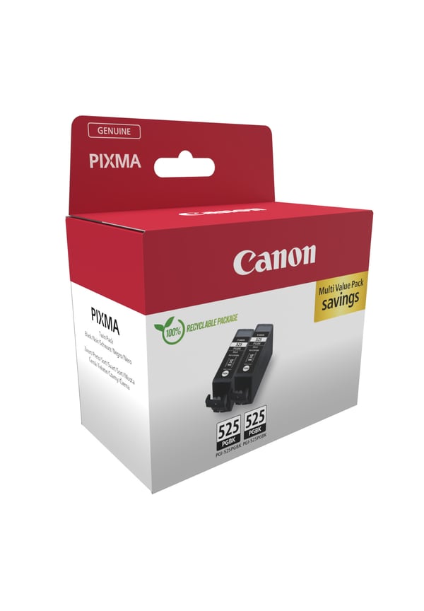 Canon 4529B017 mustekasetti 2 kpl Alkuperäinen Musta