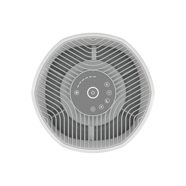 Rowenta Pure Air City PU2840 20 m² 32 dB 23 W Vit, Grå