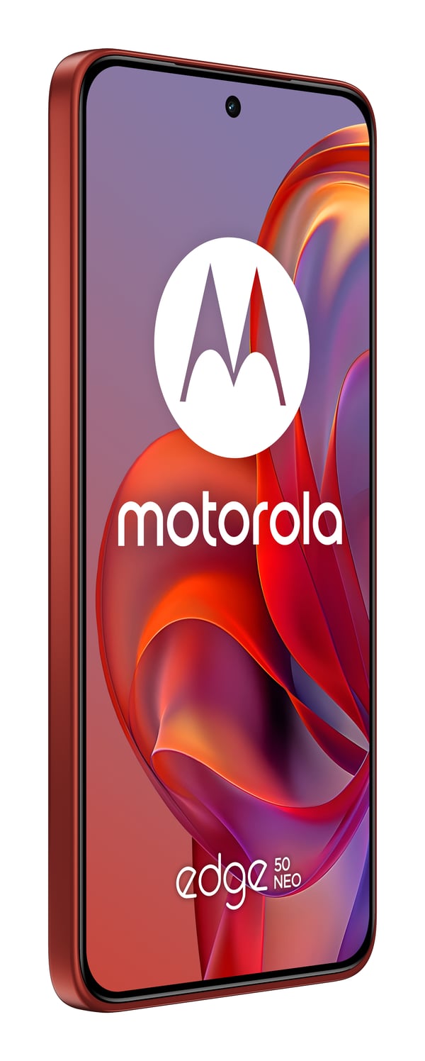 Motorola edge 50 Neo 16,1 cm (6.36") Kaksois-SIM Android 14 5G USB Type-C 8 GB 256 GB 4310 mAh Punainen