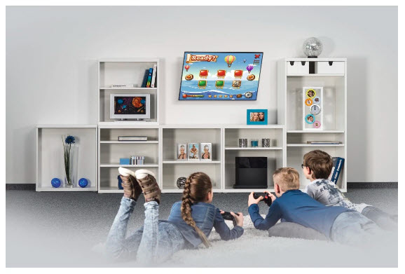 Hama 00220810 tv-fäste 165,1 cm (65") Svart