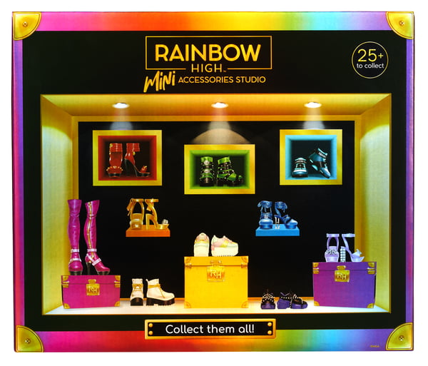 Rainbow High Accessories Studio Series 1, S Assortment in PDQ Dockskor