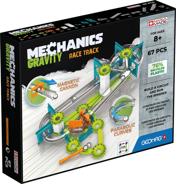 Geomag Mechanics Gravity RE Race Track Neodymmagnetleksak