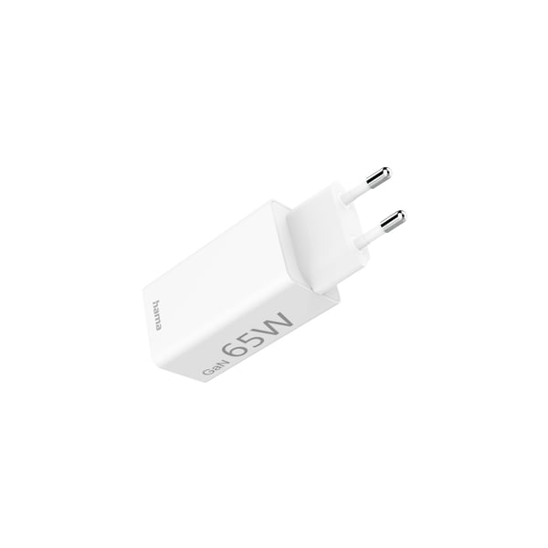 Hama 00201643 oplader til mobil enhed Headset, Laptop, Strømbank, Smartphone, Tablet Hvid Vekselstrøm Hurtig opladning Indendørs