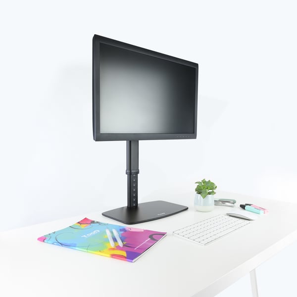 TooQ DB1127TN-B skærmbeslag og -stativer 68,6 cm (27") Skrivebord Sort